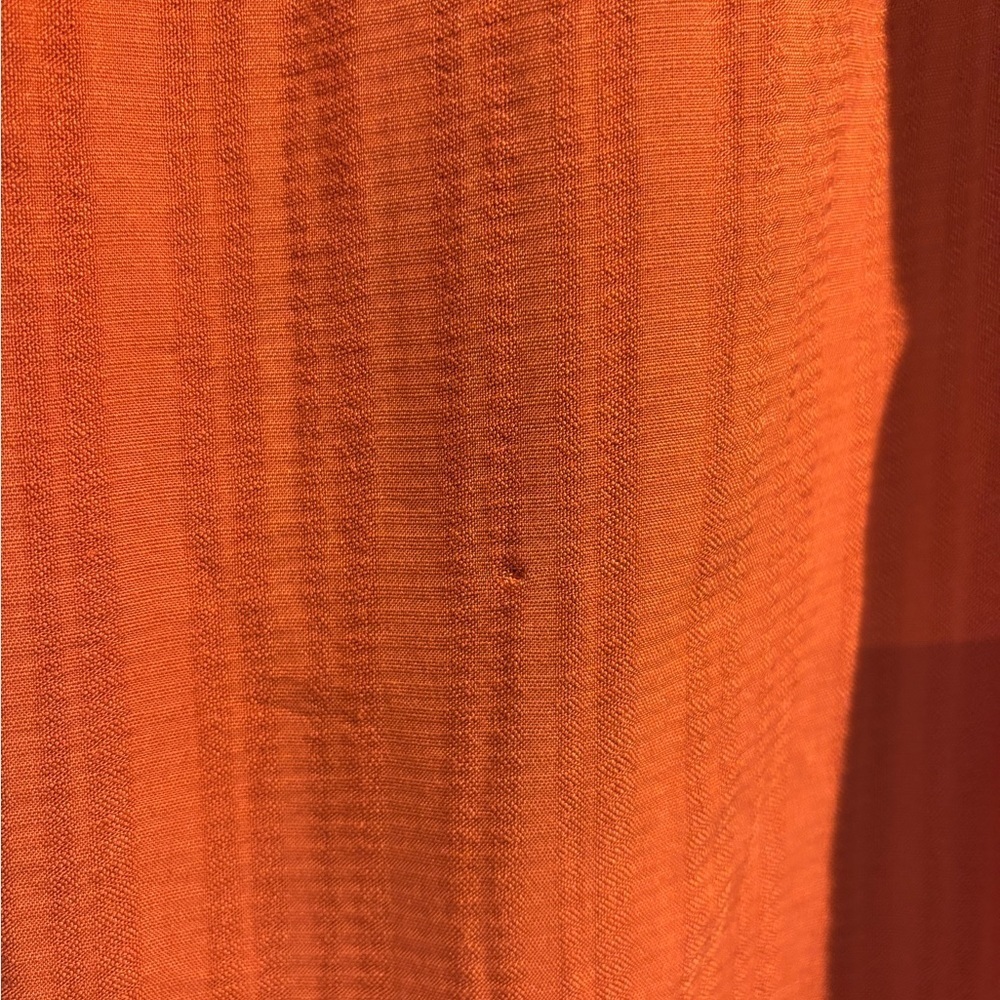 Knox Rose Women's Orange Ruffle Top - Picture 7 of 10
